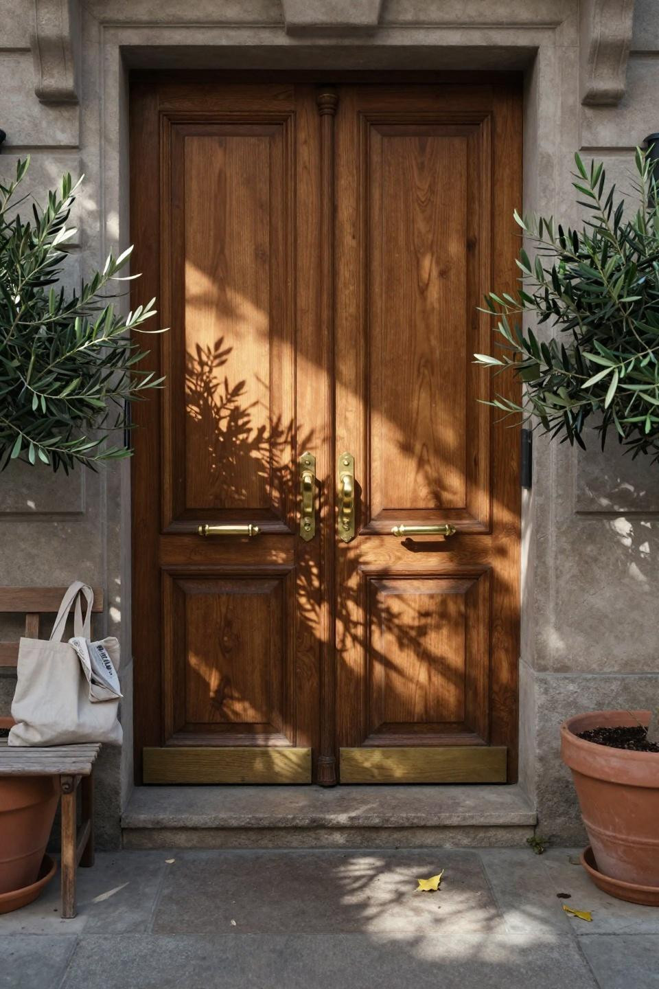 Latest Main Door Design Entrance - Copenhagen townhouse with olive trees