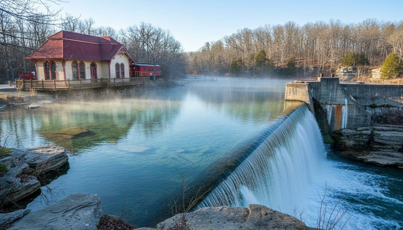 This Arkansas spring flows 9 million gallons hourly at constant 58°F year-round