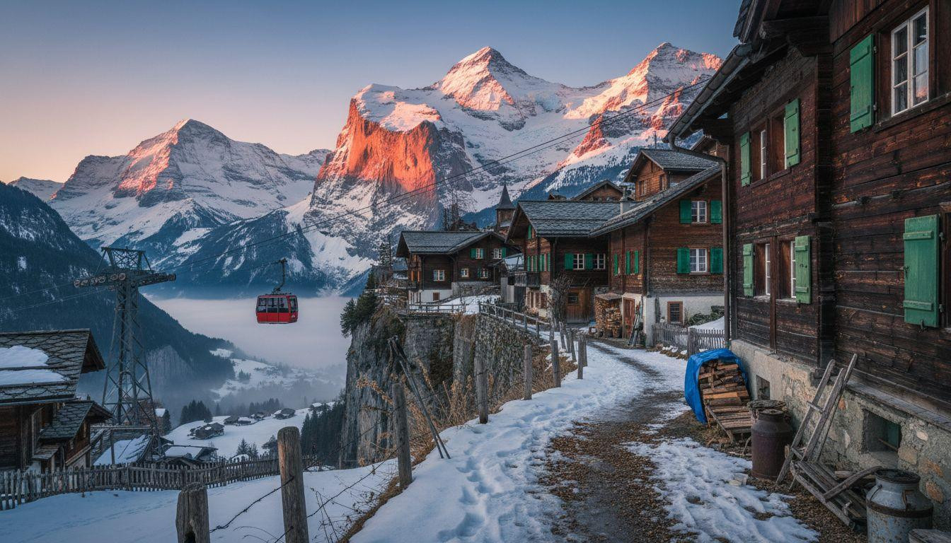 Better than Zermatt where hotels cost 0 and Mürren keeps Eiger views for 0