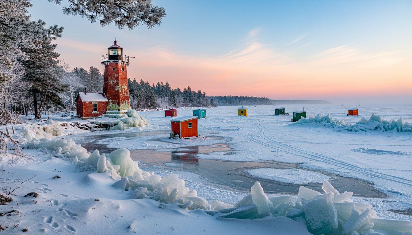 6 winter activities on frozen Lake Huron cost under each