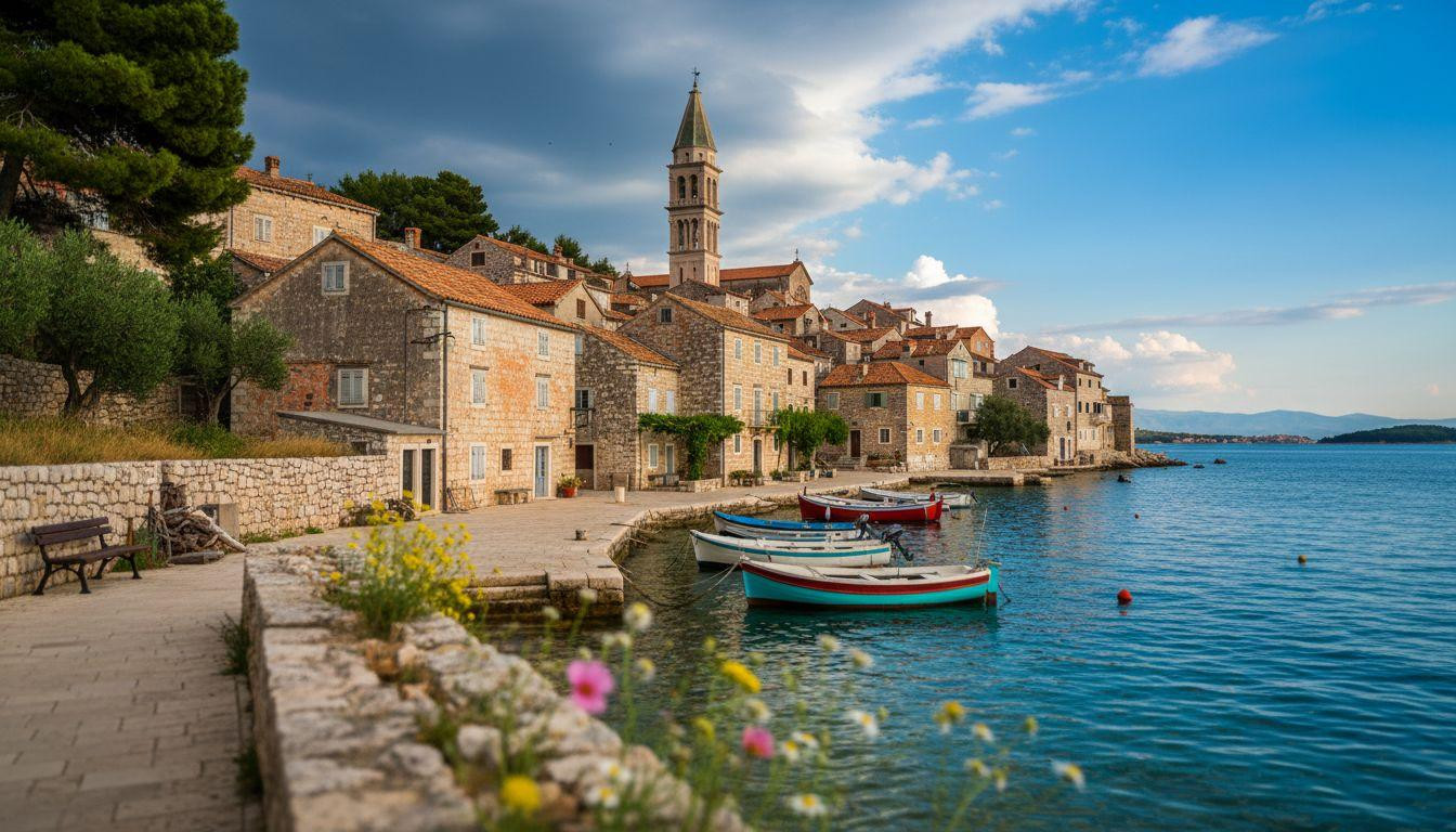 Forget Hvar where yachts cost $220 and Prvić keeps stone villages for $70