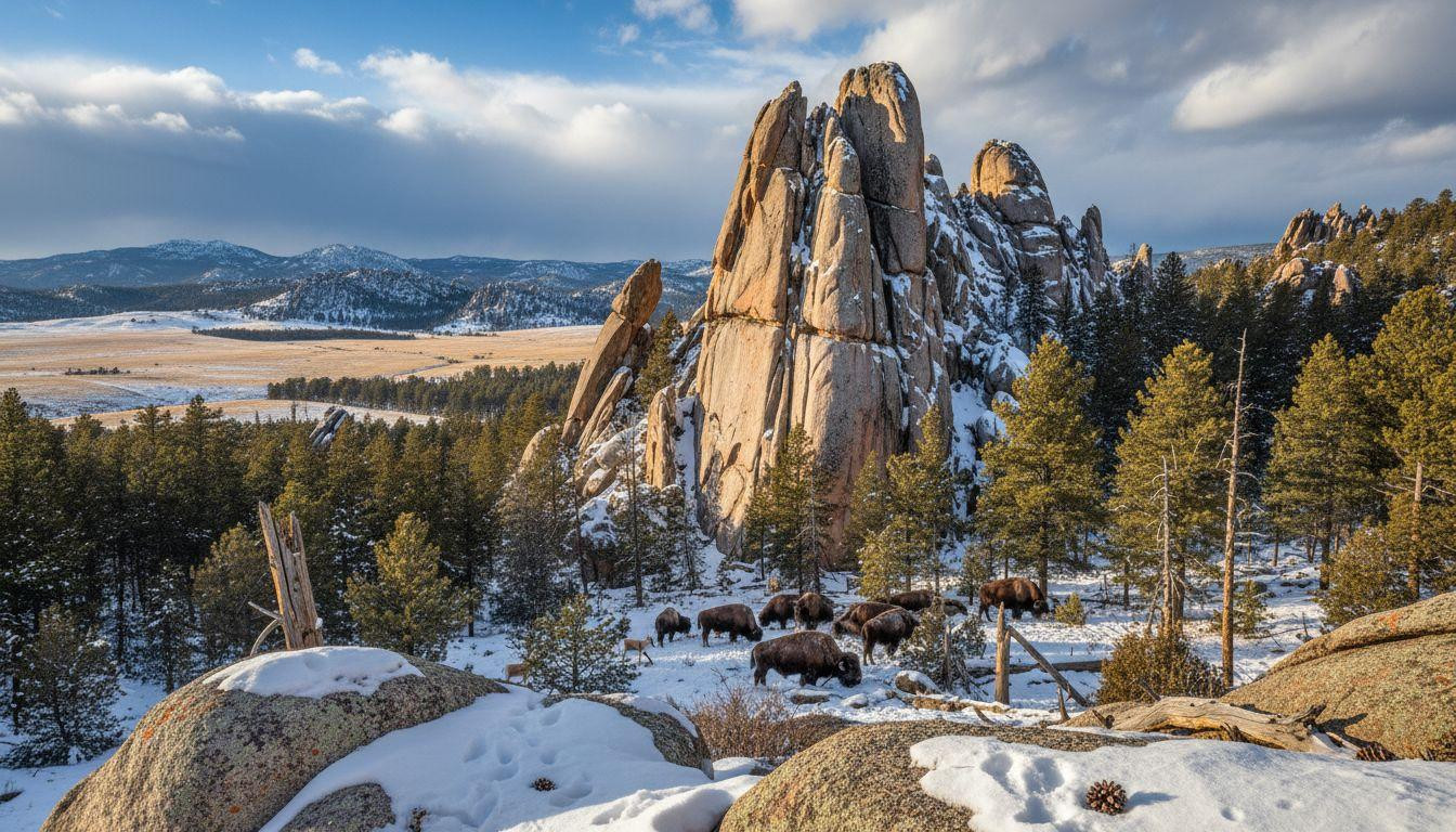 Better than Cody where hotels cost 0 and Custer keeps granite peaks for