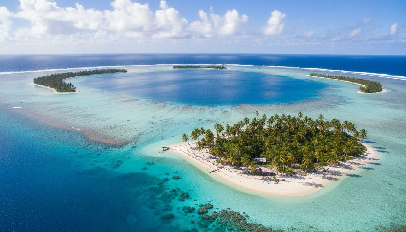 10 islands where barrier reefs block wind and lagoons stay mirror-flat