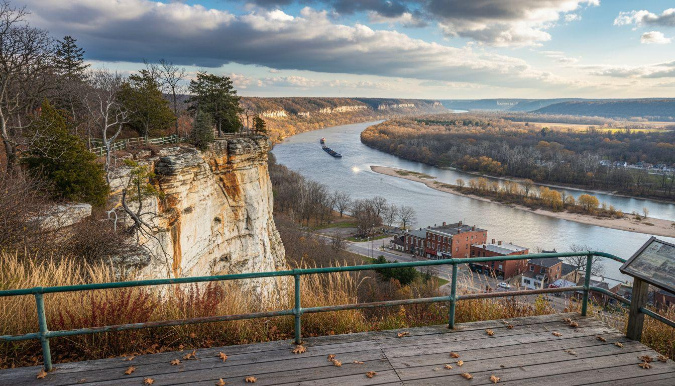 Forget Dubuque where hotels cost $120 and McGregor keeps river bluffs for $80