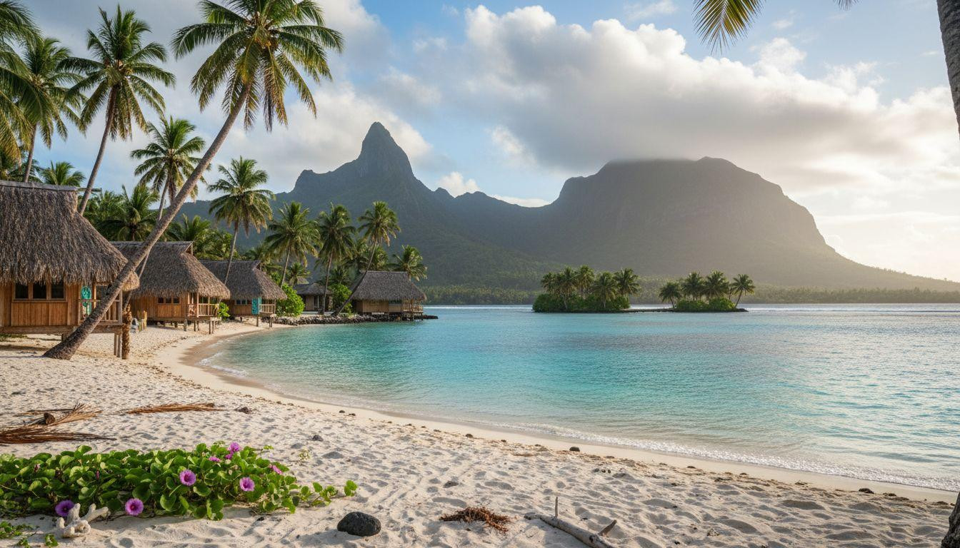 This island caps buildings at coconut height and lagoons stay empty