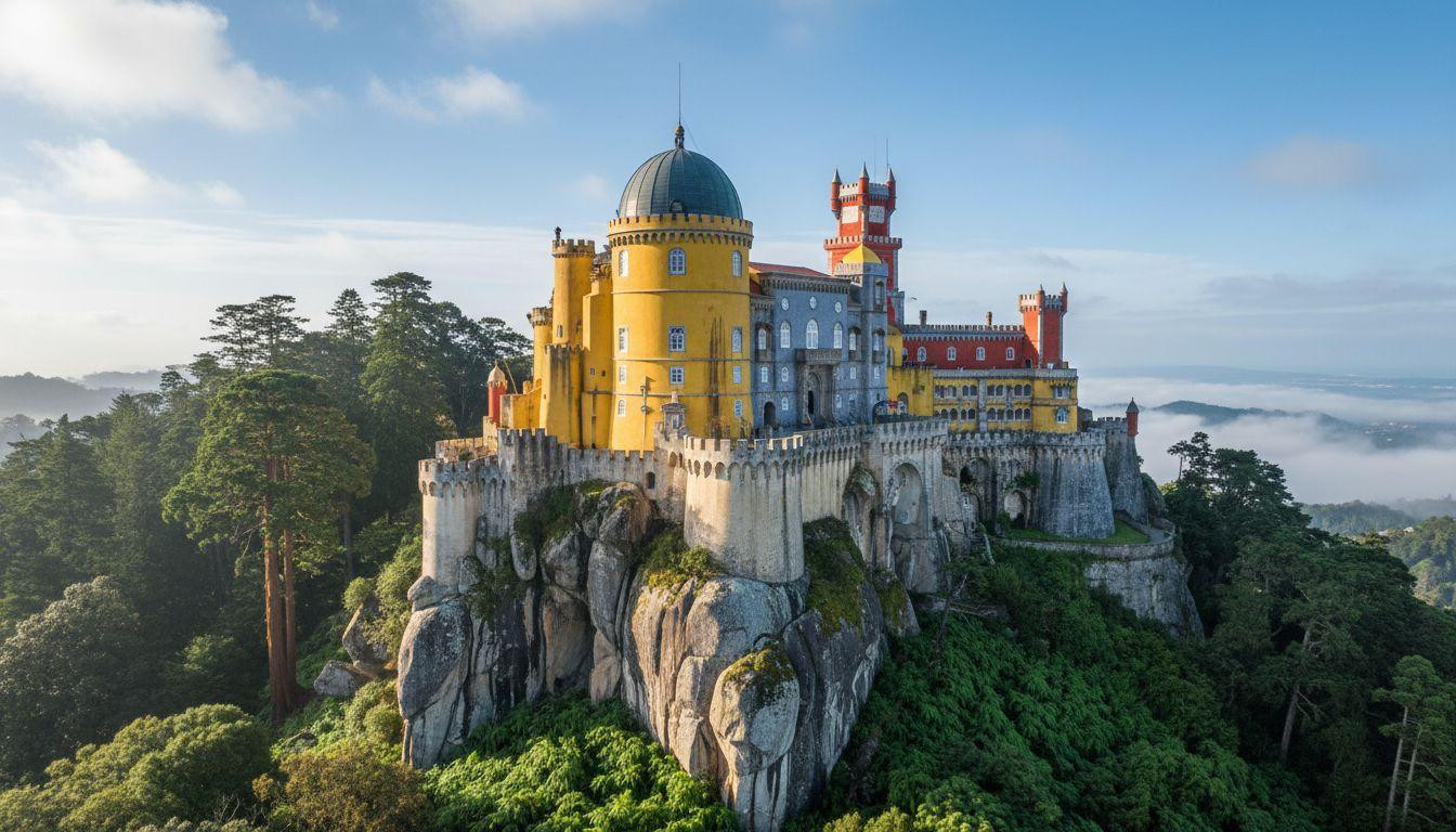 Forget Belém where hotels cost $165 and Sintra keeps fog-wrapped palaces for $90