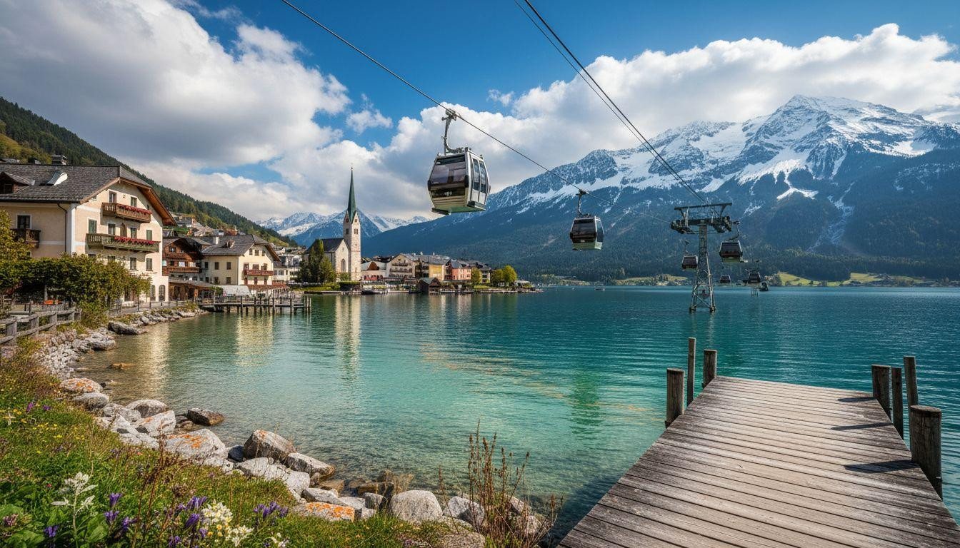 Better than Zermatt where hotels cost $450 and Zell am See keeps alpine lakes for $120