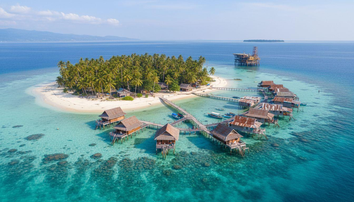 Better than Maldives where villas cost 0 and Mabul keeps macro diving for 5