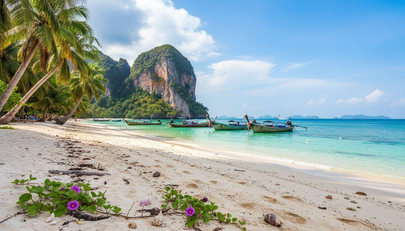 This Thai island where powder sand meets 82°F water in February