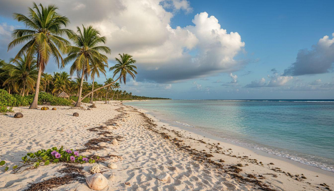 This Tulum beach stays empty while Paraiso fills by 9am