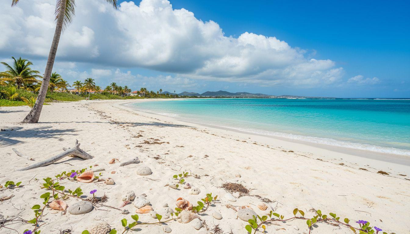 6 warm islands where white sand glows gold at sunset in February