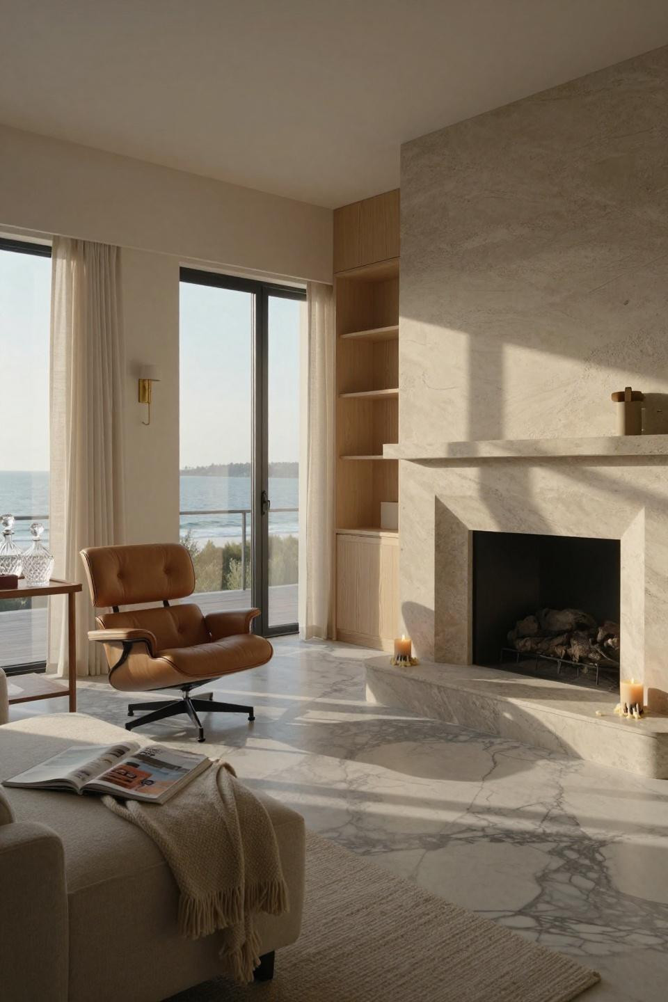 Bloxburg mansion layout - double-height great room