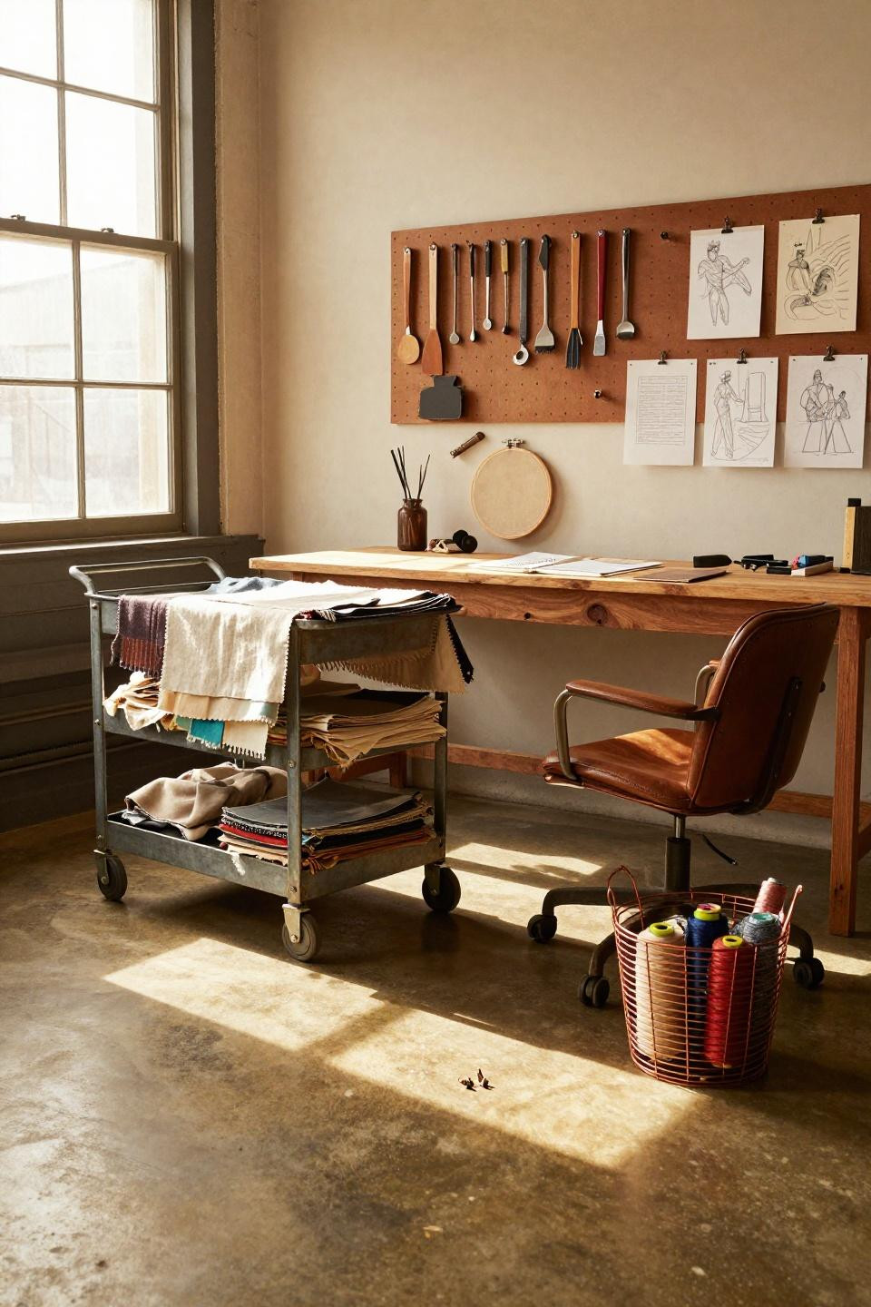 Extra Room Ideas Bloxburg - industrial loft workspace