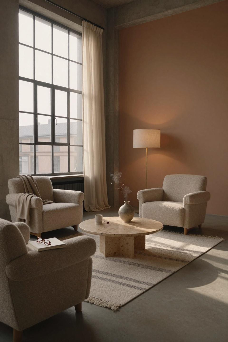 Small Sitting Room Inspiration - minimalist Scandinavian sitting area