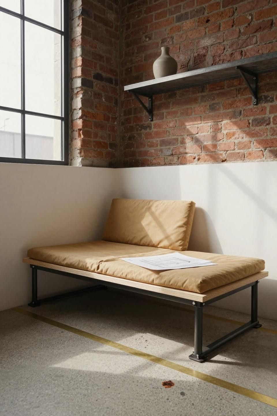 Small Sitting Room Decor - DIY modular plywood platform seating