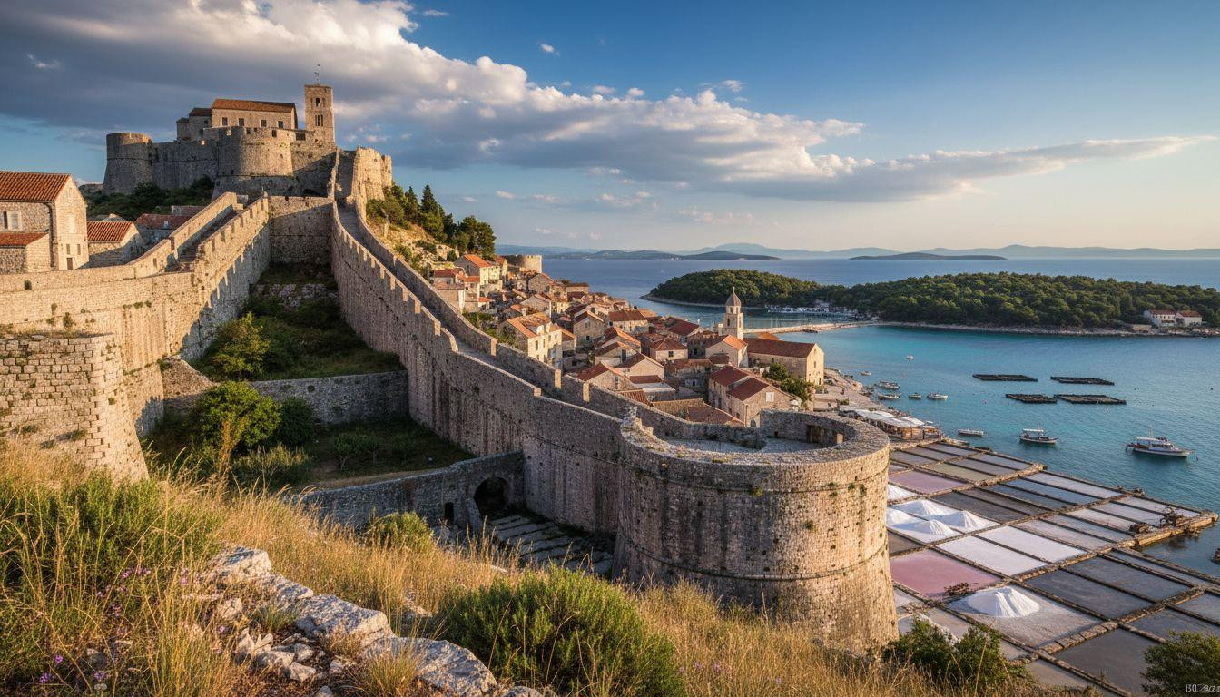 Better than Dubrovnik where walls cost $24 and Ston keeps 3.4 miles empty for $13