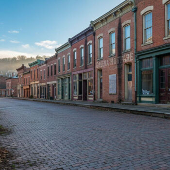 This Illinois town froze in 1858 when 14,000 people left and nobody could afford to rebuild
