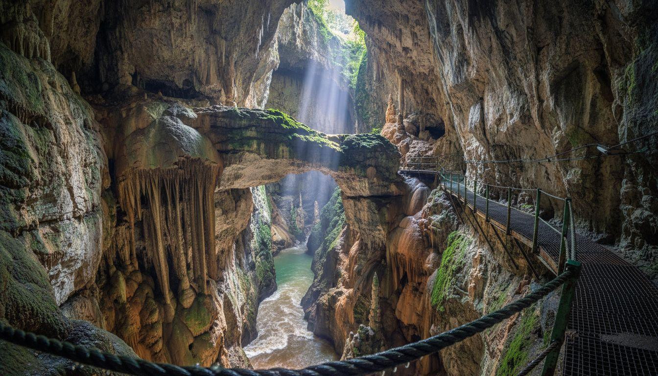 Forget Postojna where trains cost and Škocjan keeps canyon silence for