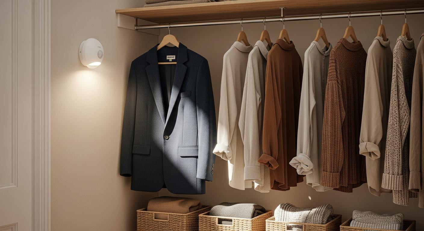 I tried IKEA's motion-sensor light and now I want one in every closet