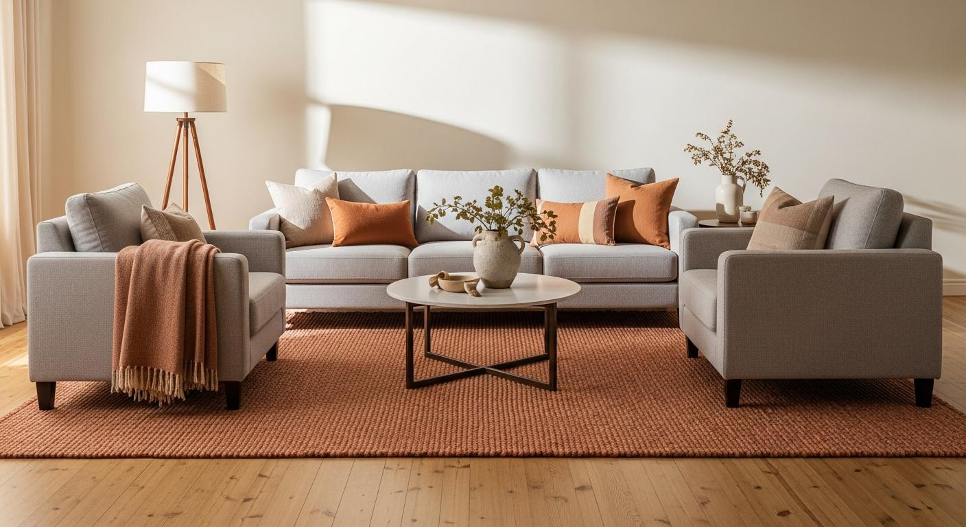 The 8x10 rug rule designers swear by for every living room