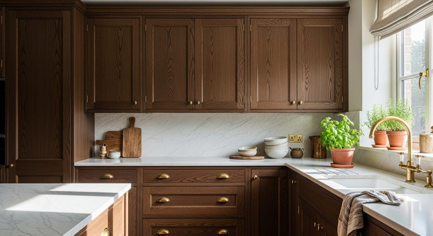 The cabinet finish that finally knocked white off its pedestal