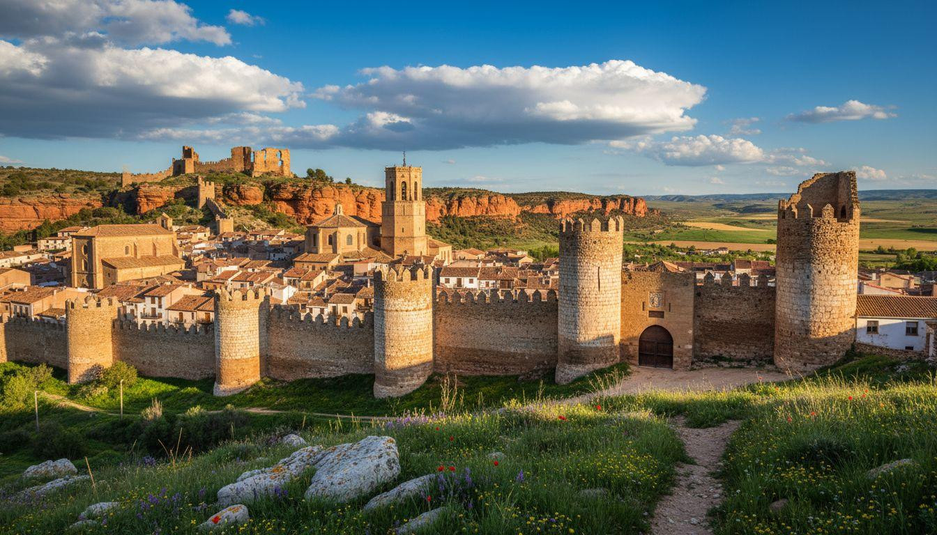 Better than Toledo where hotels cost 0 and Daroca keeps 114 towers for