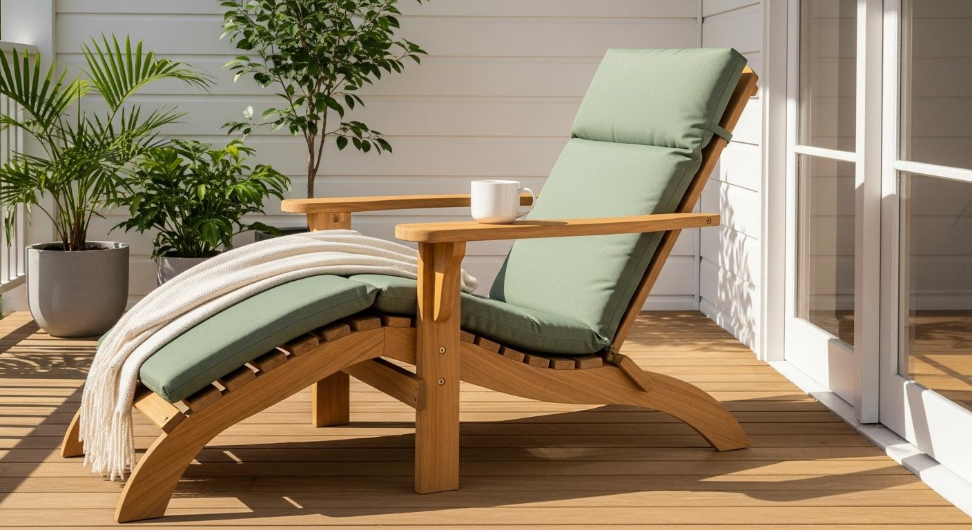 The ,195 teak chair designers are buying for their own patios
