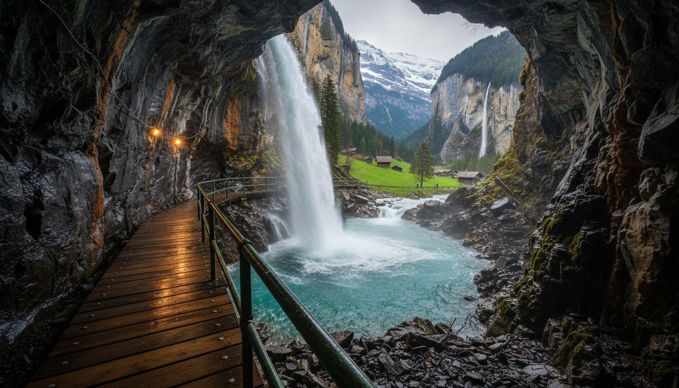 Forget Jungfraujoh where trains cost 0 and Trümmelbach keeps glacier tunnels for