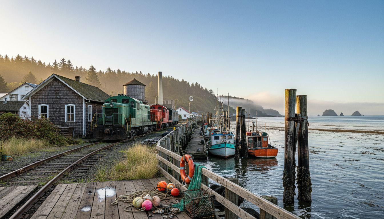 Forget Cannon Beach where hotels cost 0 and Garibaldi keeps 1912 trains for