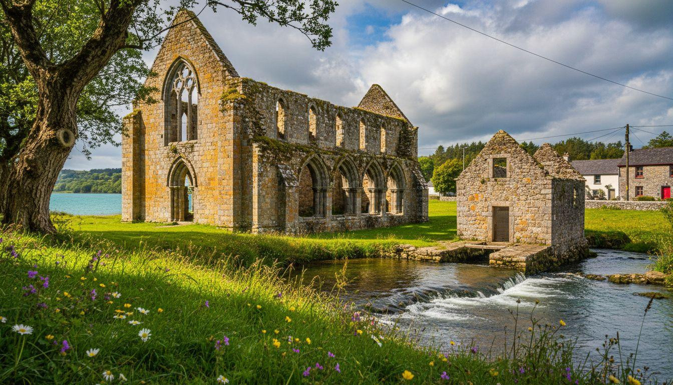 Better than Clonmacnoise where 118K tourists cost and Cong keeps abbey ruins free