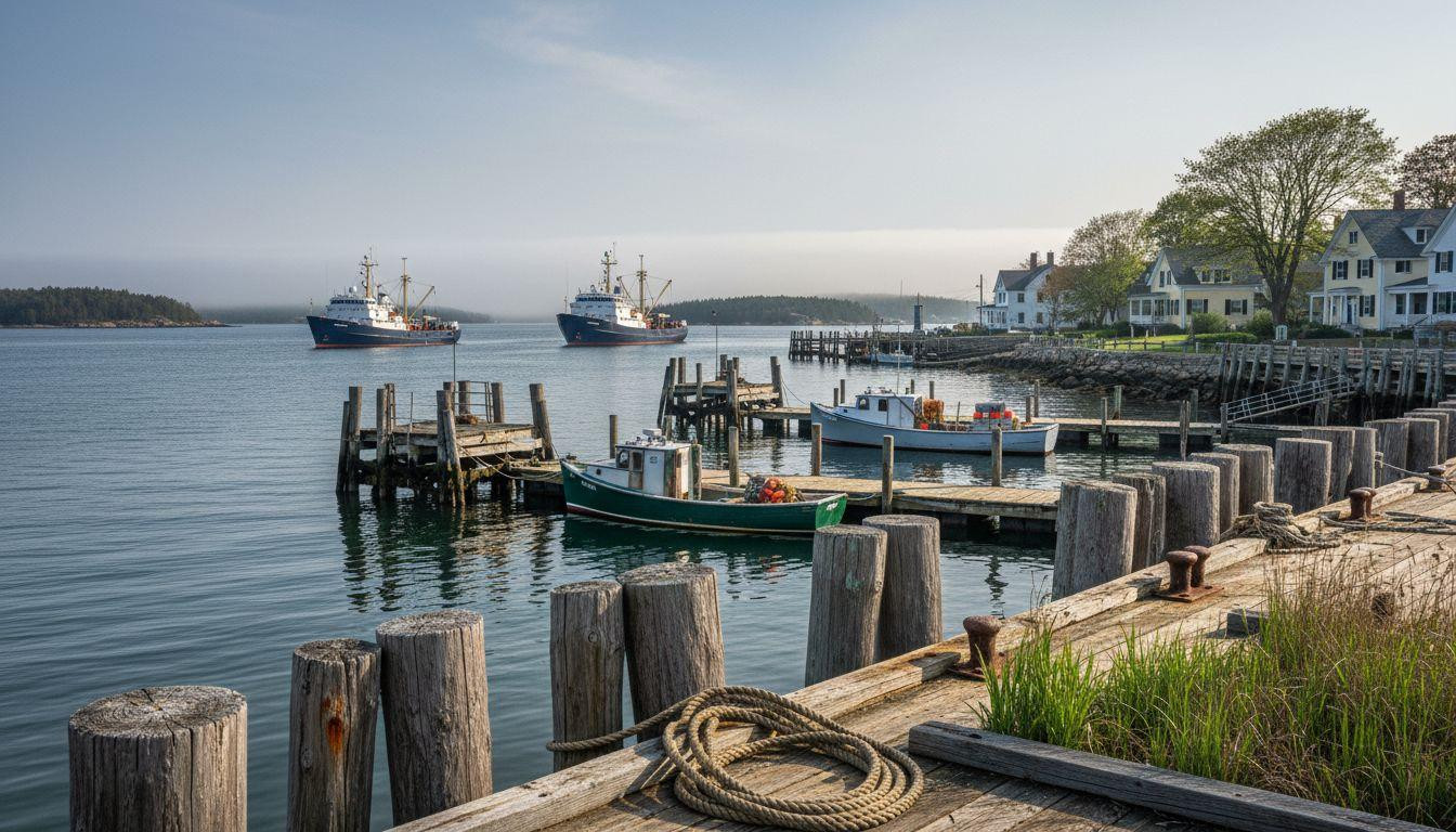 Better than Bar Harbor where 4M tourists cost 0 and Castine keeps fog wharves for 0