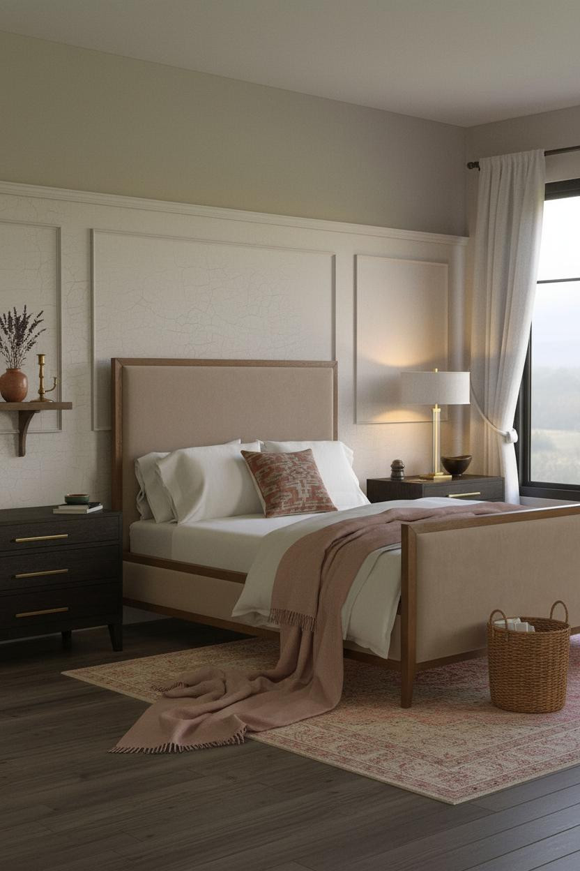 Antique Farmhouse Bedroom Vintage Master Decor