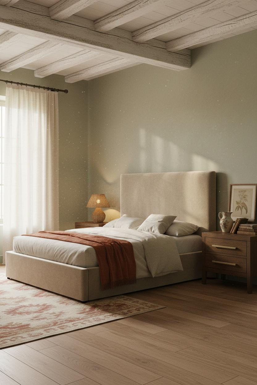 Antique Farmhouse Bedroom Vintage Master Decor