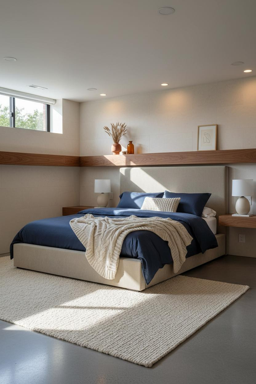 Basement Guest Bedroom Budget Bright