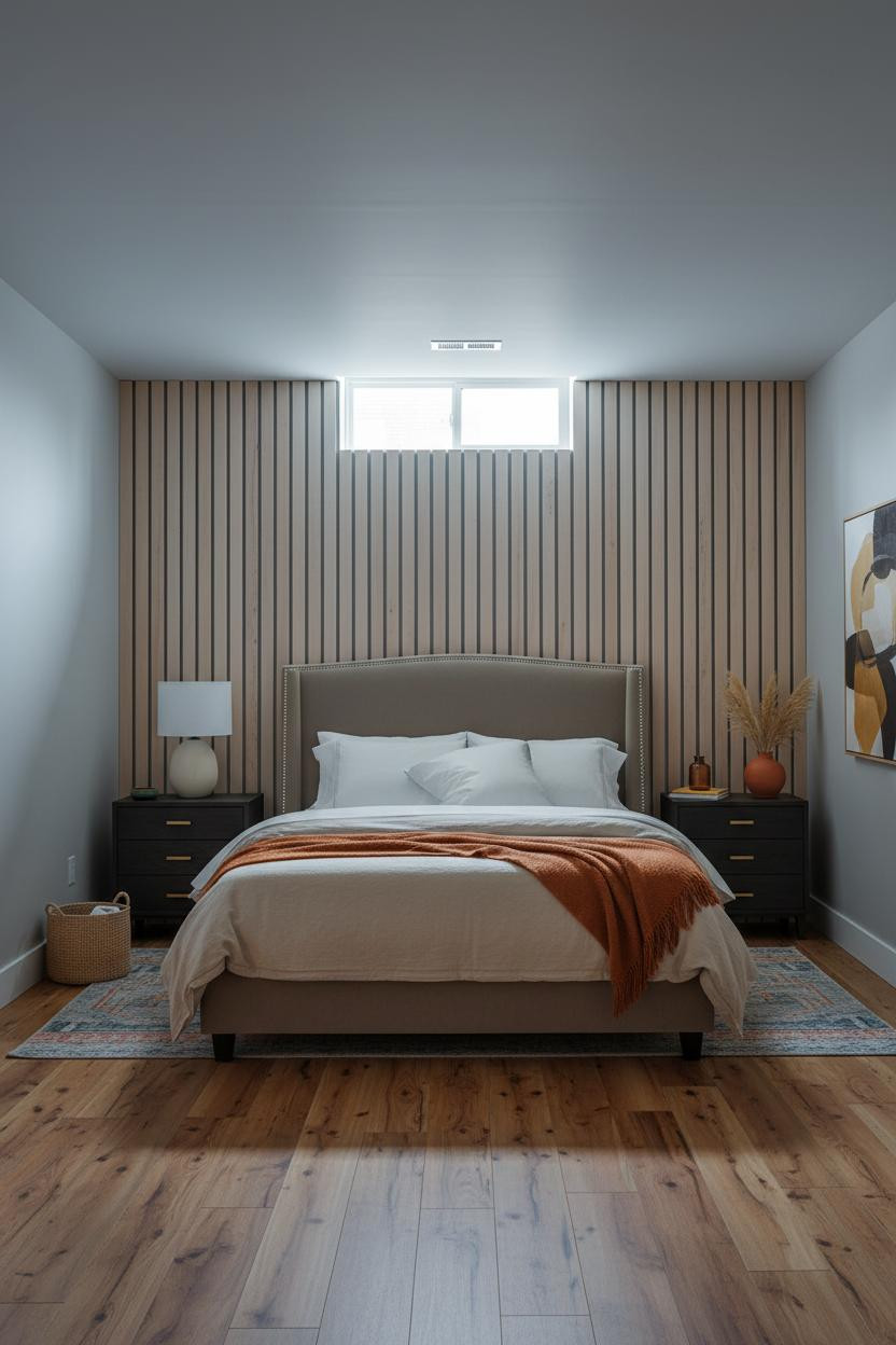 Basement Guest Bedroom Budget Design