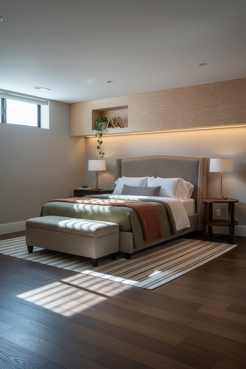 Basement Guest Bedroom Budget Small Space