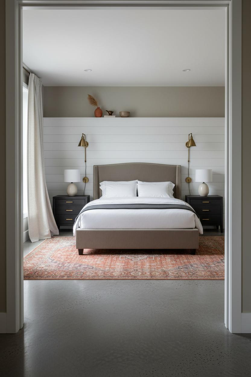 Basement Guest Bedroom Farmhouse Budget