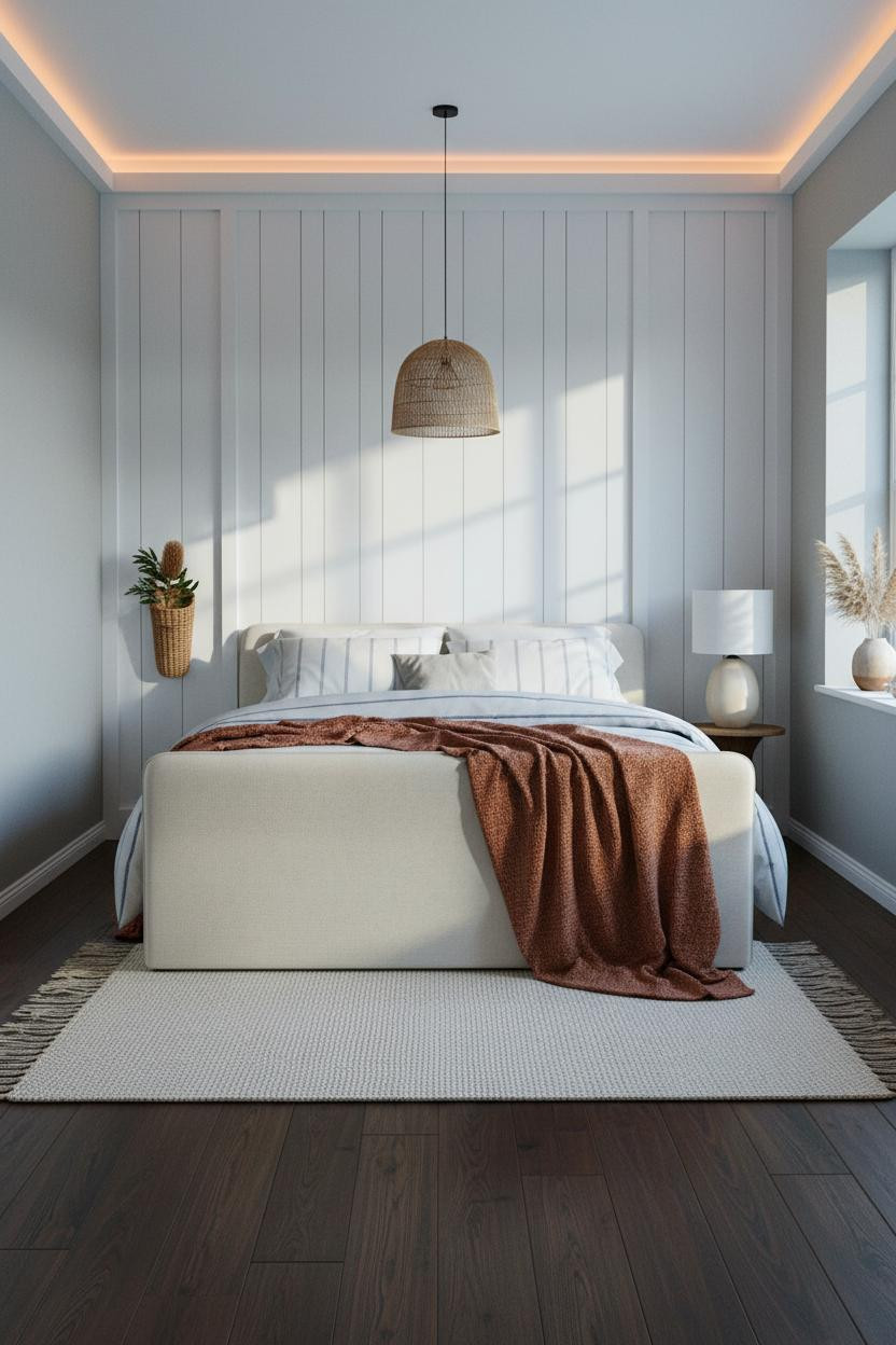 Beach Theme Bedroom Coastal Teen Accent Wall