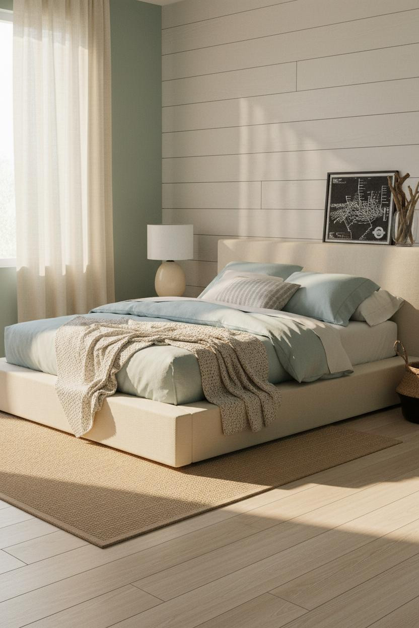 Beach Theme Bedroom Coastal Teen Shiplap
