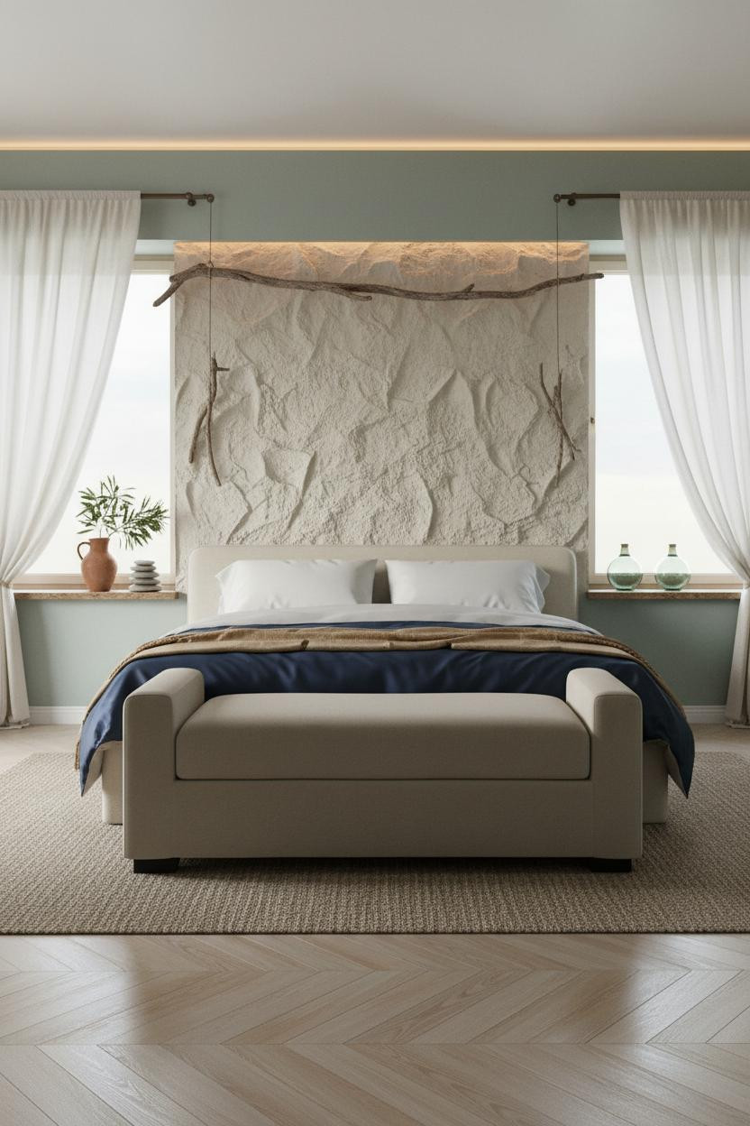 Beachy Boho Bedroom Coastal Aesthetic Driftwood