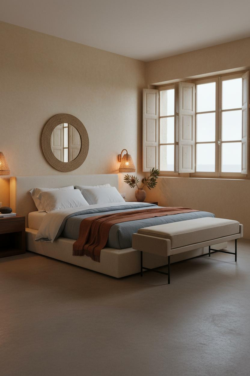 Beachy Boho Bedroom Coastal Window