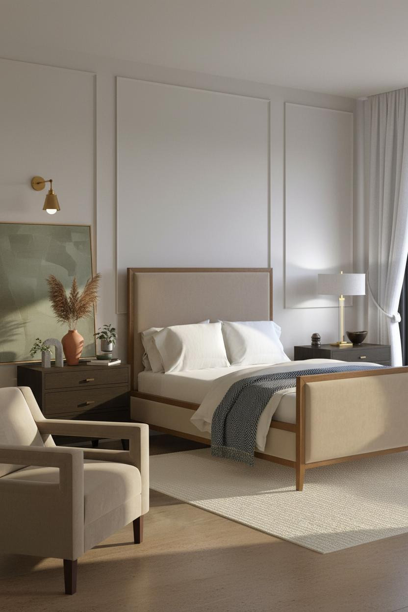 Classy Bedroom Ideas Women Board Batten