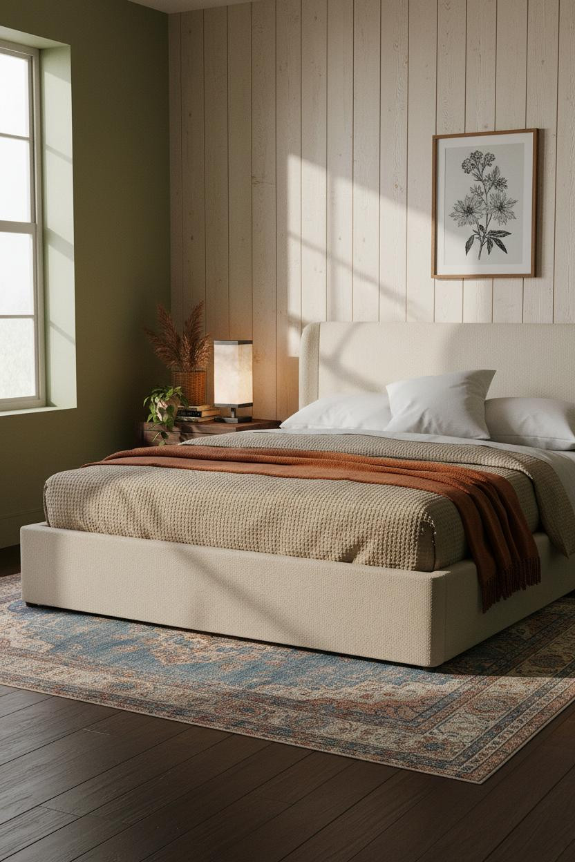 Cottagecore Bedroom Vintage Nordic Pastoral