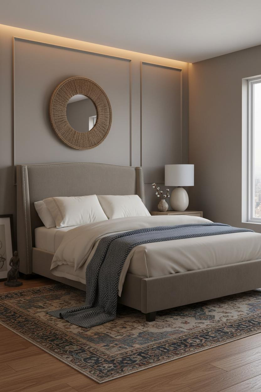 Cozy Bedroom Small Rooms Farmhouse Design