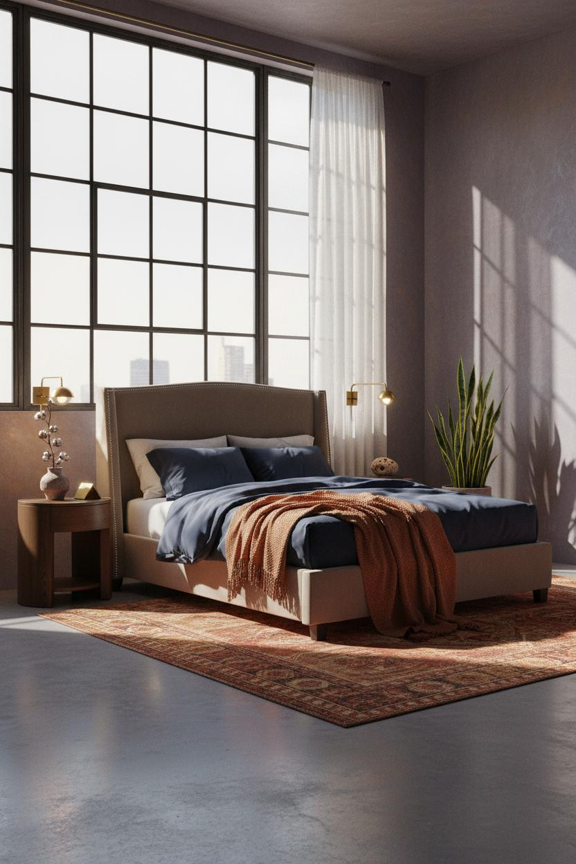 Earthy Bedroom Boho Vintage Aesthetic