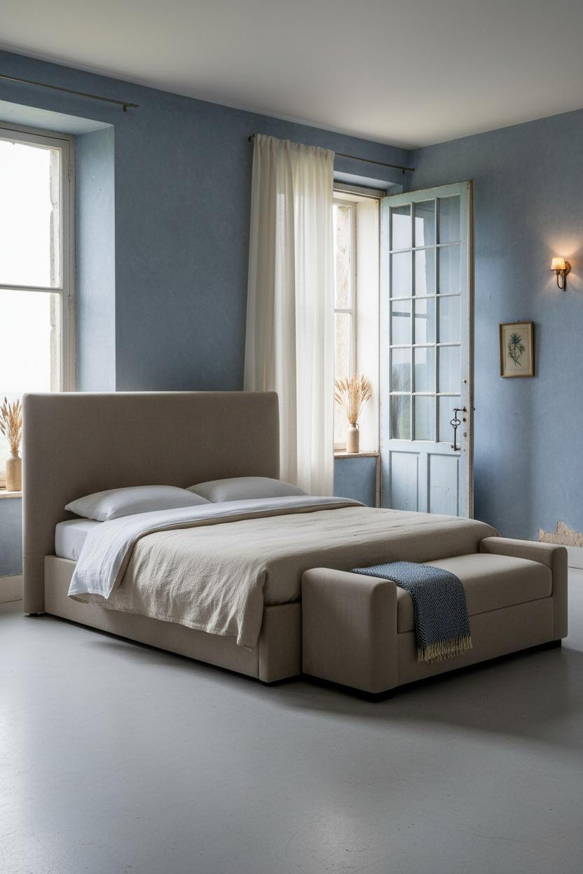 French Cottage Bedroom Coastal Vintage Aesthetic