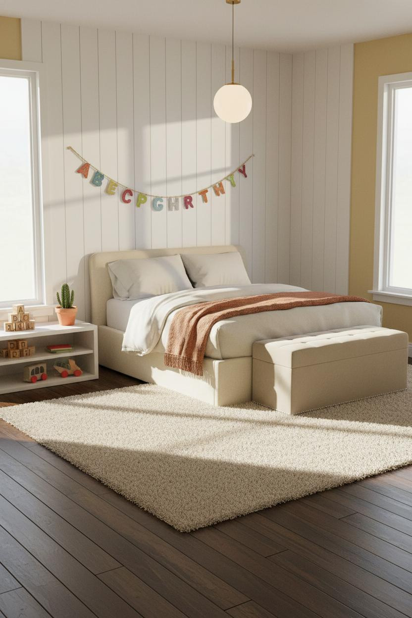 Kids Bedroom Board Batten Modern Farmhouse