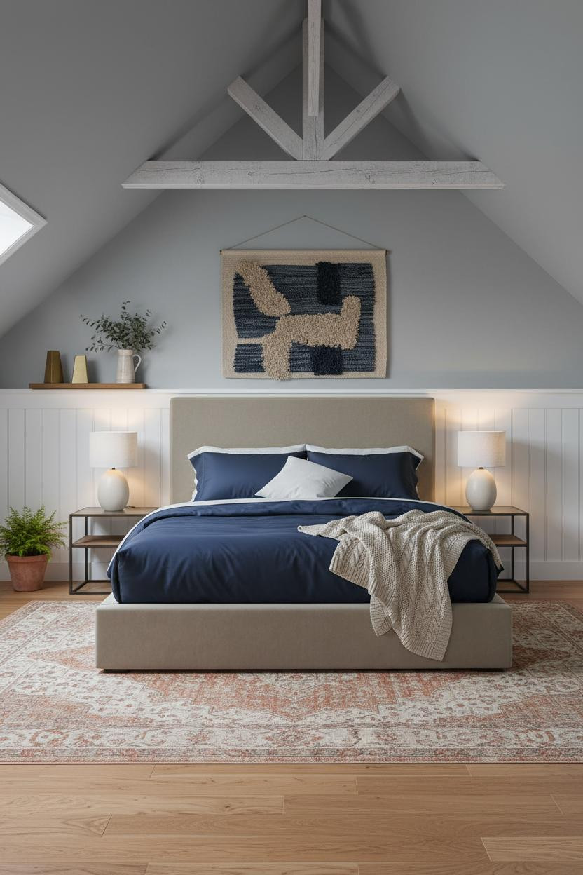 Parents Bedroom Attic Master Design