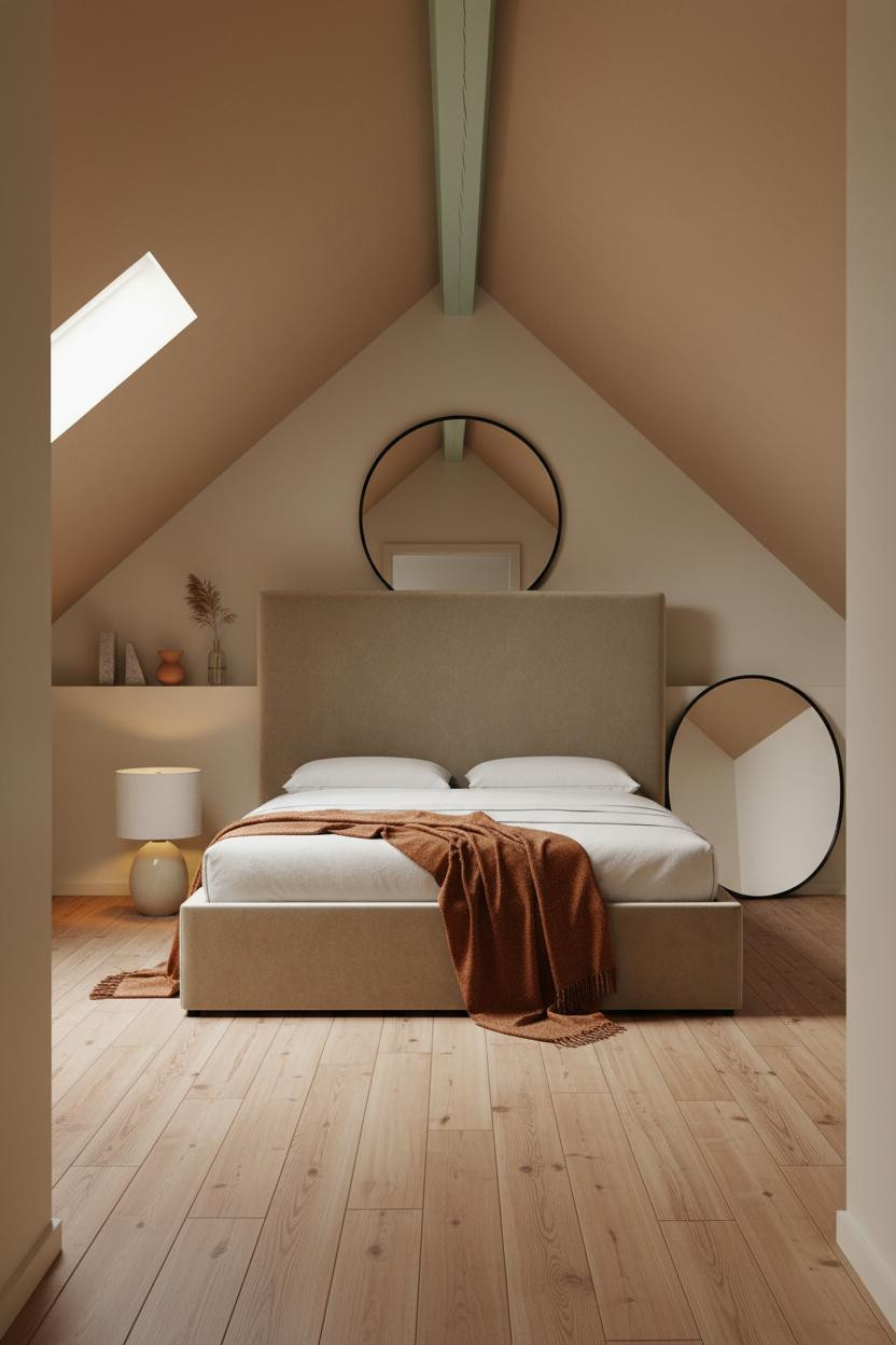 Sloped Ceiling Bedroom Attic Slanted Walls