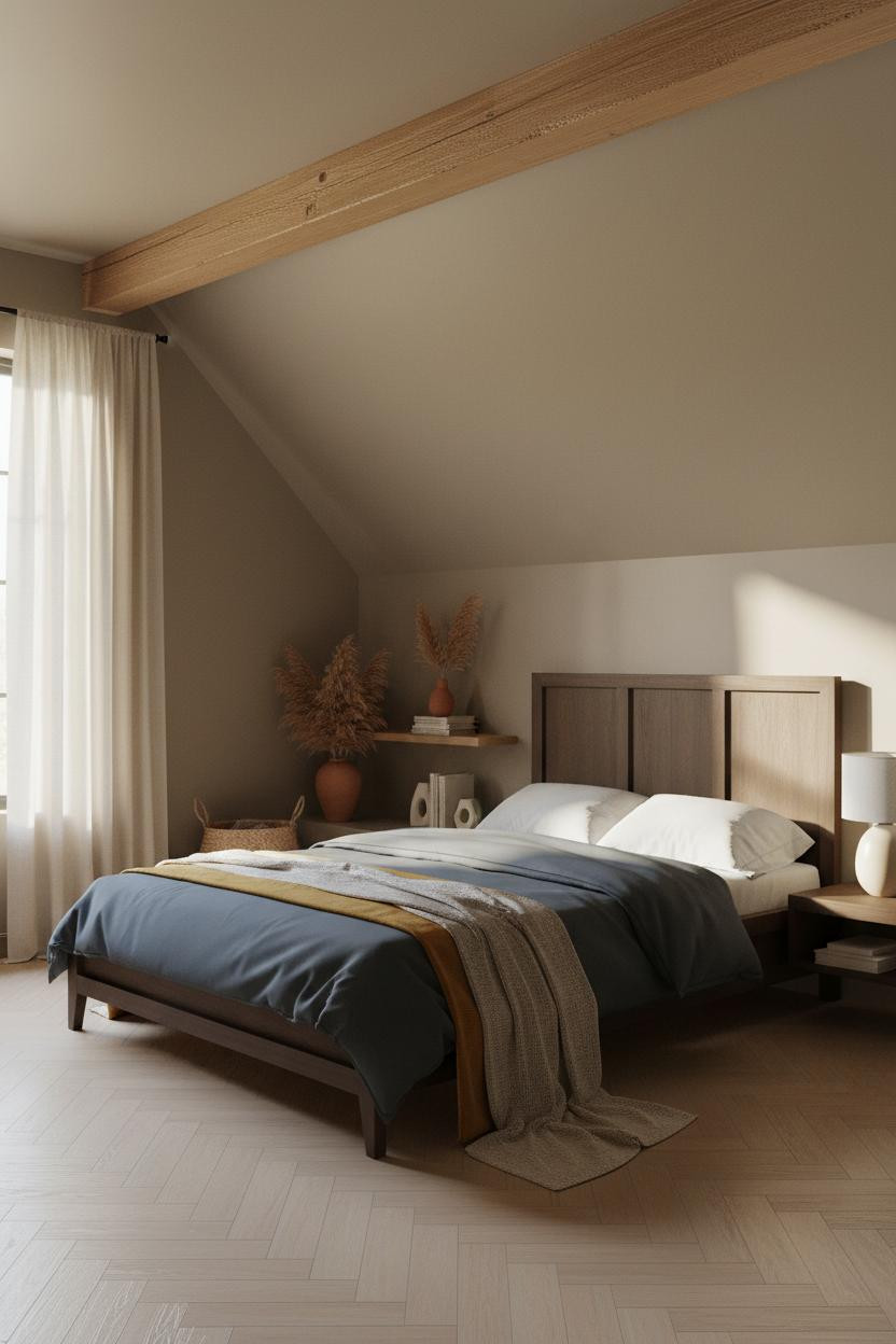 Sloped Ceiling Bedroom Slanted Walls Attic